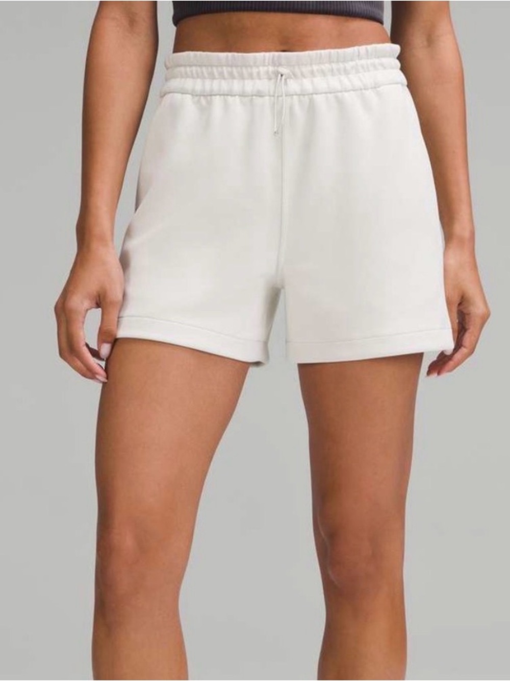 Lululemon Softstreme HR Shorts Cream Size 12